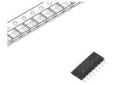 Interfață emițător-receptor RS232 230kbps SO16 5VDC