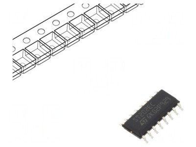 Interfață emițător-receptor RS232 230kbps SO16 5VDC foto