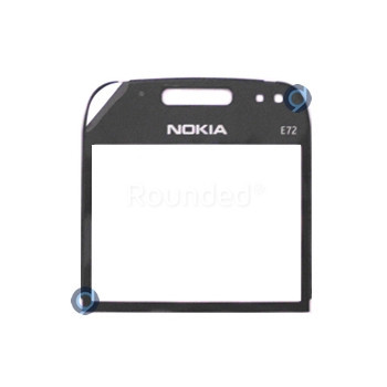 Fereastra de afișare Nokia E72 neagră