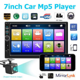 MP5 Player Auto - Bluetooth, USB, CardSD, Mirrorlink, 7018B