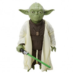 Jucarie deluxe Master Yoda Star Wars 46cm foto
