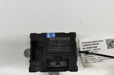 Modul de control ușă st&amp;acirc;nga față VOLVO V70 III BW 2011 OEM: 1002299501 30251508 foto