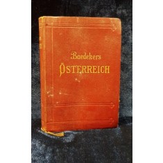 OSTERREICH, HANDBUCH FUR REISENDE von KARL BAEDEKER - LEIPZIG, 1926