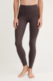 On jambiere de yoga Studio culoarea maro, uni, 1WF10580569