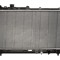 Radiator racire Mazda 323, 05.1998-09.2000, motor 1.3, 54 kw; 1.5, 65 kw; 1.8, 84 kw, benzina, cutie manuala, cu/fara AC, 673x325x23 mm, aluminiu/pla