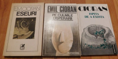 3 carti de Emil Cioran foto