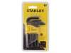 Set chei imbus negru 10 buc., Stanley