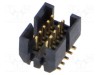 Conector PCB-PCB tată PIN 10 0,8mm FTE aurit SMT 2,7A SAMTEC
