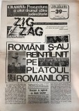 Zig Zag Magazin nr. 39 Almanah 1990 romana 16 pagini 24x30 cm coperti brosate