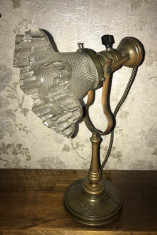 1511at Lampa veche Art Nouveau - Fran?a. foto