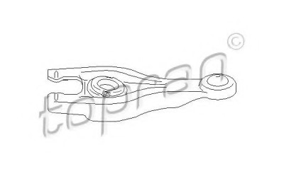 Furca decuplare, ambreiaj CITROEN C8 (EA, EB) (2002 - 2016) TOPRAN 722 799 foto