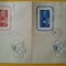 1960-LP495,496Mi=Bl46,47-J.O.Roma-2 colite-F.D.C.-RAR