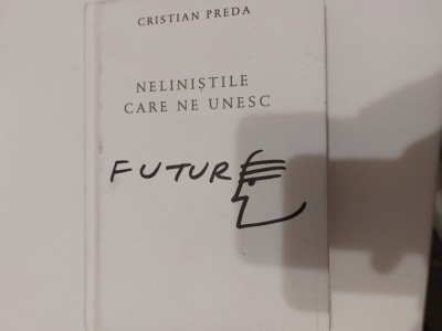 Nelinistile care ne unesc Cristian Preda foto