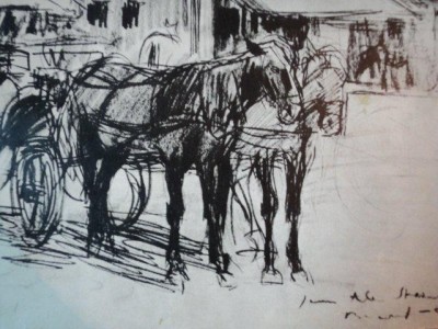 EXPOZITIA JEAN AL. STERIADI, DESENE SI GRAVURI foto