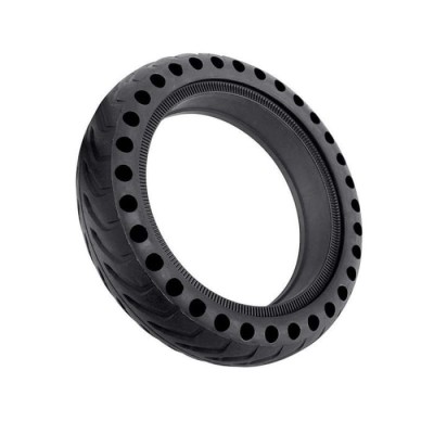 Cauciuc solid tip fagure pentru trotineta electrica Xiaomi M365/PRO - Negru foto