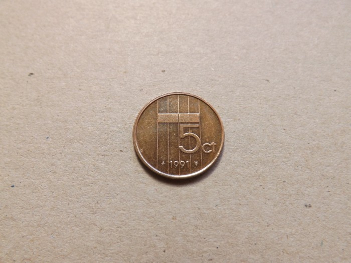 Olanda 5 Centi 1991