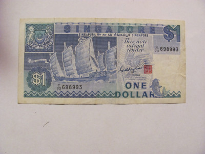 CY - Dollar dolar 1987 Singapore foto