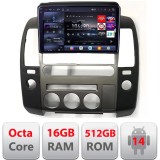 Navigatie dedicata Nissan Patfinder si Navara masini cu navigatie de fabrica Android Qled 2K Octa Core 16+512 LTE 4G DSP Wifi 5Ghz android-auto carpla