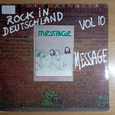 LP (vinil vinyl) Message - Rock In Deutschland Vol 10 (VG+)