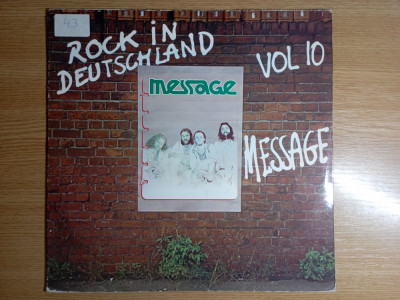 LP (vinil vinyl) Message - Rock In Deutschland Vol 10 (VG+) foto