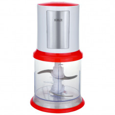 Tocator muhler mch-400, 400w, 0.5l, 4 lame, alb/rosu foto
