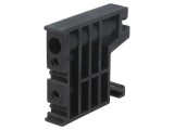 Casetă Neagră Poliamidă 10mm TS35