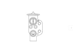 Supapa de expansiune Audi Q3, 2011- Motor 2.0 Tdi; 1.4 Tsi/Tfsi, 2.0 Tfsi; 2.5 T, Aluminiu, Tip Gaz: R134a/R1234yf, OE: 8u0820679; 8u1820103a, foto