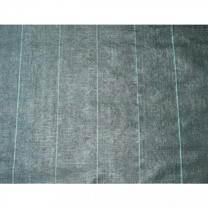 Nature Folie antiburuieni pentru sol, negru, 5,2x5 m