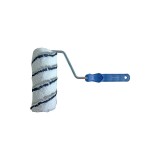Cumpara ieftin Rulou vopsit, microfibra (dungi negru-gri) -7&quot; (175 mm) DSH 182662