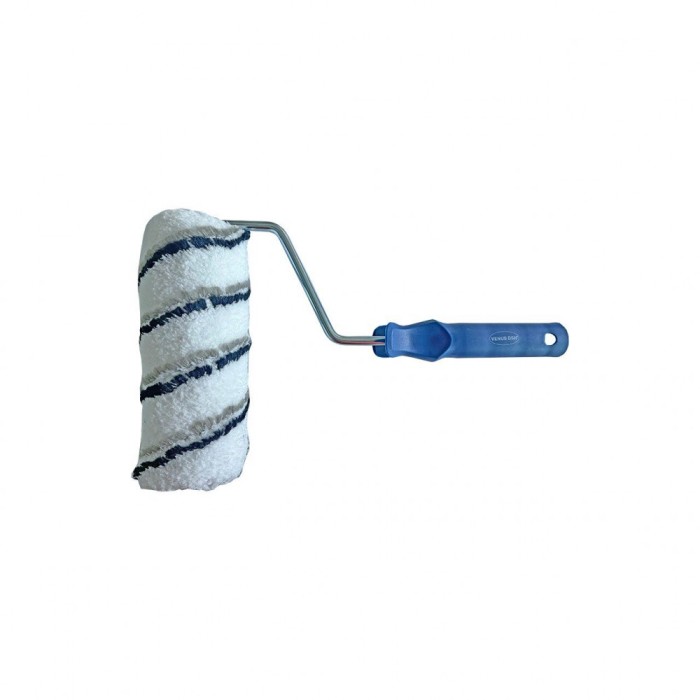 Rulou vopsit, microfibra (dungi negru-gri) -7&quot; (175 mm) DSH 182662