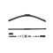 Lamela stergator parbriz Chrysler Voyager; Citroen C4/C5/C6/DS4; Ford Focus 3/Galaxy/Kuga/Transit; Mercedes clasa GL/ML/R, Vito; Opel; Peugeot; Renau