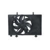 GMV radiator electroventilator Ford Fiesta (Ja9), 2008-; Mazda 2 (De), 07.2007-2014 , tip climatizare , dimensiune 345mm, 2+2 pini, cu rezistormm, Af