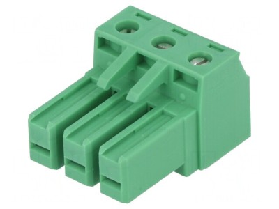 Conector Deconectabil 7,62mm 3 Pini Drept foto