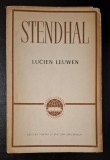 Stendhal - Lucien Leuwen sau Rosu si Alb, traducere SERBAN CIOCULESCU, 1962