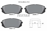TEXTAR 2520501 Q+ set placute frana,frana disc