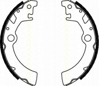 Set saboti frana SUZUKI WAGON R+ (EM) (1997 - 2000) TRISCAN 8100 69600 foto