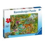 Puzzle Ravensburger - Padure on India, 60 piese