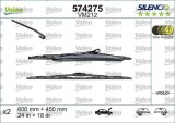 Set lamela stergator Valeo Silencio 600 450 mm