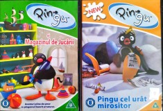 Pingu - DVD desene animate in limba romana 2 bucati foto