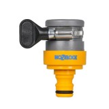 Conector cauciucat cu colier Hozelock 18 mm &ndash; Accesoriu Grădină Durabil