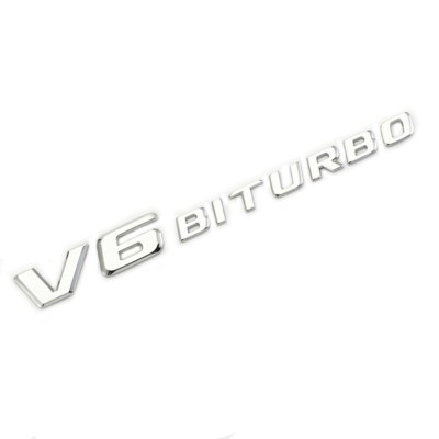 Emblema V6 Biturbo pentru aripa Mercedes foto