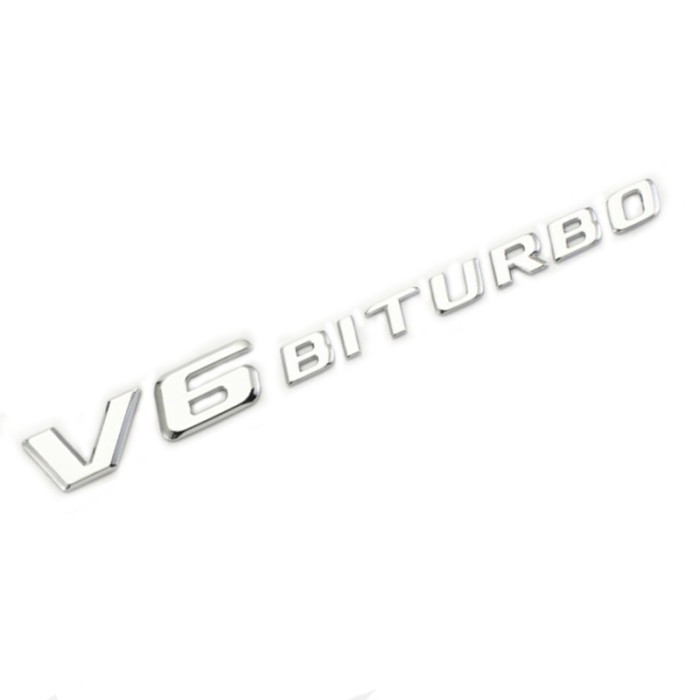 Emblema V6 Biturbo pentru aripa Mercedes