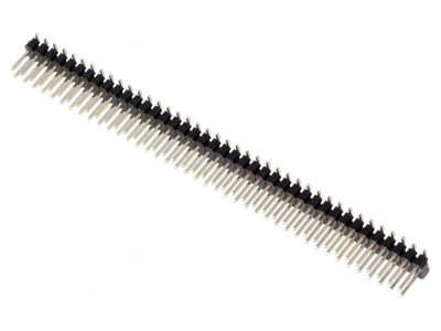 Conector Pini Verticali 2x40 2,54mm SMT foto