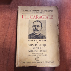 Opere alese vol.II Versuri,schite,nuvele,articole critice de I.L.Caragiale