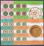 DB Romania 2007 Ceramica II Farfurii Minicoli MNH, Nestampilat