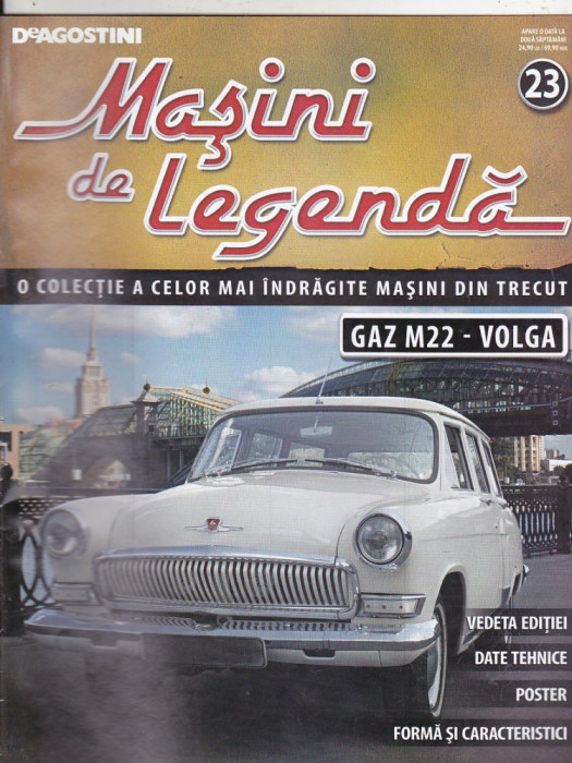 bnk ant Revista Masini de legenda 23 - GAZ M22 - Volga