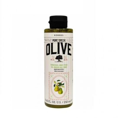 Gel de duș KORRES Pure Greek Olives Honey Pear 250ml foto
