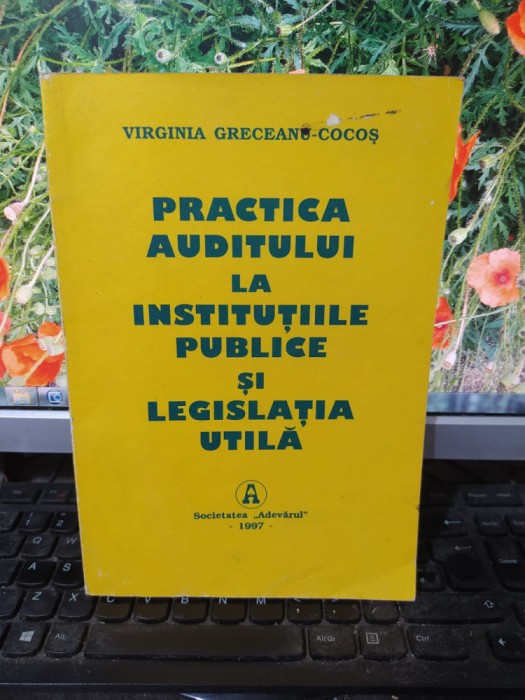 Practica auditului la instituțiile publice... Greceanu-Cocoș, București 1997 187