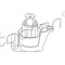 Suport motor OPEL ASTRA G Hatchback (F48, F08) (1998 - 2009) TOPRAN 205 857