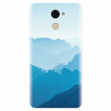 Husa silicon pentru Huawei Enjoy 7 Plus, Blue Mountain Crests